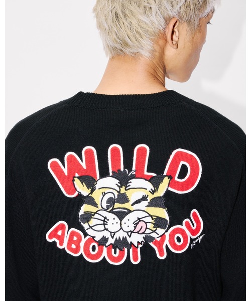KENZO Wild Tiger' カーディガン イン ウール コットン（カーディガン