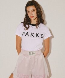 ロゴスタッズTシャツ(ホワイト)