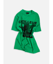ANYTIME LOREAK（エニタイムロレーク）の「MIMOSA DOT T-SHIRT - GREEN（Tシャツ/カットソー）」