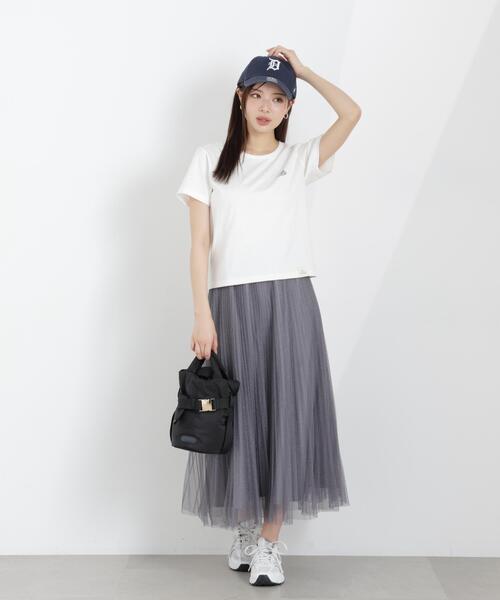 PROPORTION BODY DRESSING（プロポーションボディドレッシング）の「＜Ｅ＞ラメプリーツスカート / 1216127100（スカート・レディース・ダークグレー/オフホワイト/グレー/ピンク・P/S/SMALL/MEDIUM）」の16枚目の写真