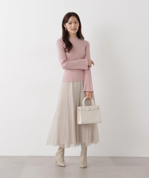 PROPORTION BODY DRESSING(プロポーションボディドレッシング)の「<E>ラメプリーツスカート / 1216127100(スカート・レディース・ダークグレー/オフホワイト/グレー/ピンク・P/S/SMALL/MEDIUM)」の10枚目の写真