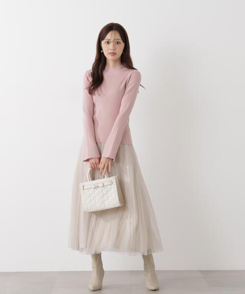 PROPORTION BODY DRESSING(プロポーションボディドレッシング)の「<E>ラメプリーツスカート / 1216127100(スカート・レディース・ダークグレー/オフホワイト/グレー/ピンク・P/S/SMALL/MEDIUM)」の12枚目の写真