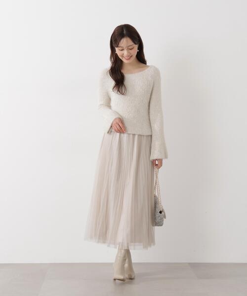 PROPORTION BODY DRESSING(プロポーションボディドレッシング)の「<E>ラメプリーツスカート / 1216127100(スカート・レディース・ダークグレー/オフホワイト/グレー/ピンク・P/S/SMALL/MEDIUM)」の15枚目の写真