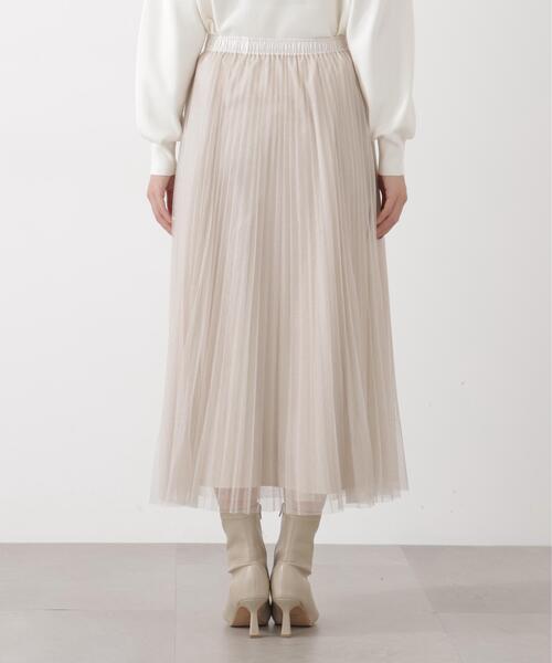 PROPORTION BODY DRESSING(プロポーションボディドレッシング)の「<E>ラメプリーツスカート / 1216127100(スカート・レディース・ダークグレー/オフホワイト/グレー/ピンク・P/S/SMALL/MEDIUM)」の18枚目の写真