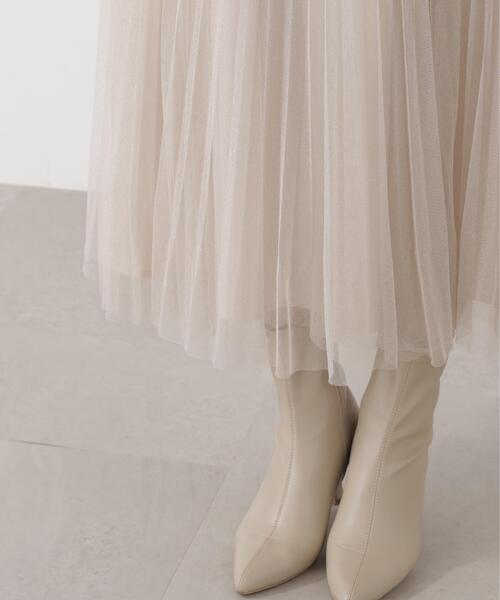 PROPORTION BODY DRESSING(プロポーションボディドレッシング)の「<E>ラメプリーツスカート / 1216127100(スカート・レディース・ダークグレー/オフホワイト/グレー/ピンク・P/S/SMALL/MEDIUM)」の20枚目の写真