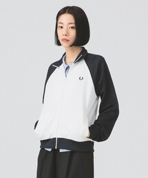 Ray BEAMS（レイビームス）の「【別注】FRED PERRY / カラー ブロック トラック ジャケット（ジャージ）」