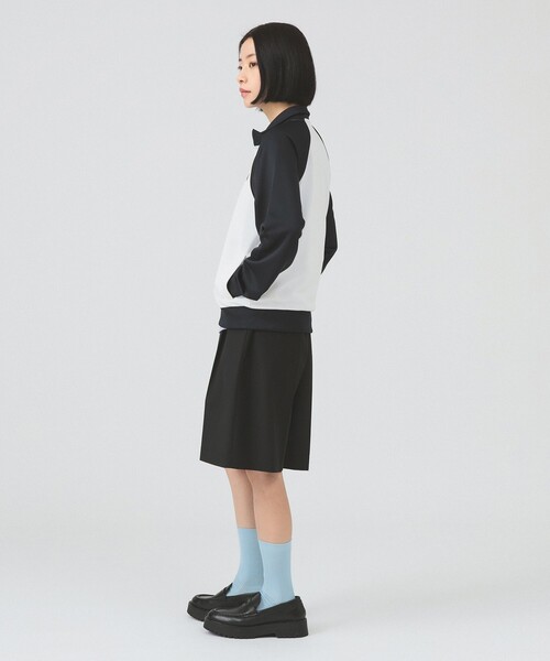 FRED PERRY(フレッドペリー)の「【別注】FRED PERRY / カラー ブロック トラック ジャケット(ジャージ・レディース・ネイビー・10)」の3枚目の写真