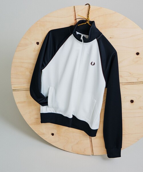 別注】FRED PERRY / カラー ブロック トラック ジャケット（ジャージ