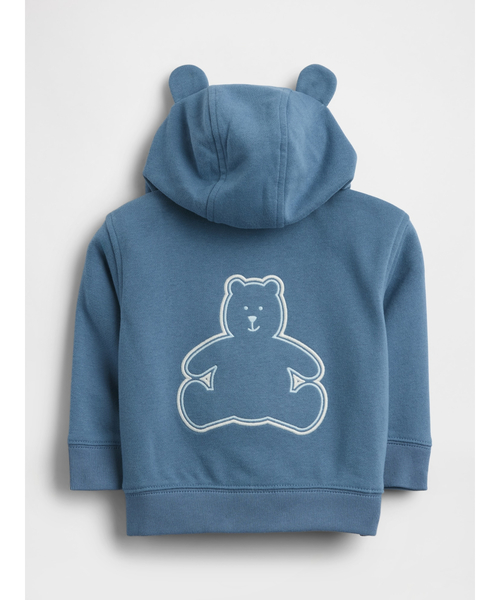 GAP（ギャップ）の「ヴィンテージソフト フレンチテリー GAPロゴ ジップアップパーカー (ベビー)（パーカー・キッズ・ブルー/イエロー/ラベンダー/ピンク・60cm/80ｃｍ/90cm/70cm）」の7枚目の写真