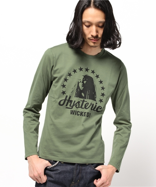 HYSTERIC GLAMOUR（ヒステリックグラマー）の「WICKED STAR pt T