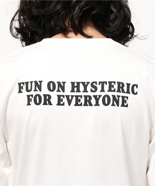 初期　hysteric glamour star design 総柄　Tシャツ ヒステリックグラマー 立体 フェルトスター 総柄 ヒスガール T