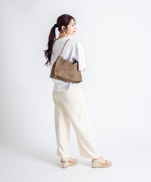 MADE IN MADA(メイドインマダ)の「【MADE IN MADA /メイドインマダ】かごバッグ ラフィア ハンドバッグ(かごバッグ・レディース・ベージュ系その他・FREE)」の16枚目の写真