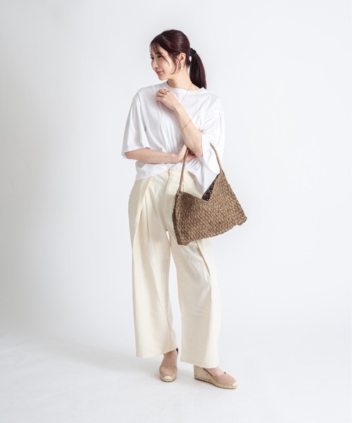 MADE IN MADA(メイドインマダ)の「【MADE IN MADA /メイドインマダ】かごバッグ ラフィア ハンドバッグ(かごバッグ・レディース・ベージュ系その他・FREE)」の15枚目の写真