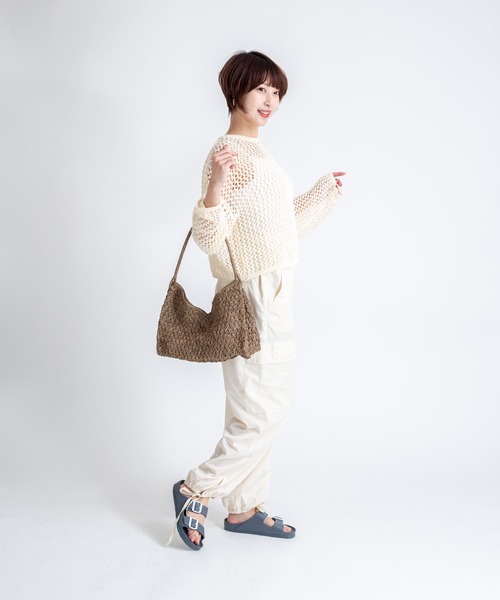MADE IN MADA(メイドインマダ)の「【MADE IN MADA /メイドインマダ】かごバッグ ラフィア ハンドバッグ(かごバッグ・レディース・ベージュ系その他・FREE)」の6枚目の写真