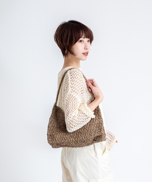 MADE IN MADA(メイドインマダ)の「【MADE IN MADA /メイドインマダ】かごバッグ ラフィア ハンドバッグ(かごバッグ・レディース・ベージュ系その他・FREE)」の18枚目の写真