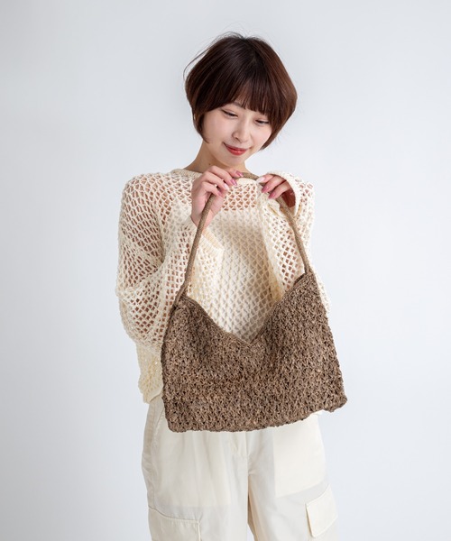 MADE IN MADA(メイドインマダ)の「【MADE IN MADA /メイドインマダ】かごバッグ ラフィア ハンドバッグ(かごバッグ・レディース・ベージュ系その他・FREE)」の17枚目の写真