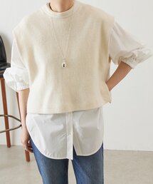 BEARDSLEY | 《1/7(水)12:00予約開始》ジレセットシャツ(シャツ/ブラウス)