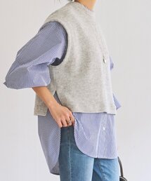 BEARDSLEY | ジレセットシャツ(シャツ/ブラウス)