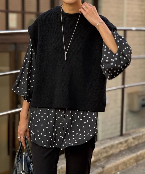 ジレセットシャツ（シャツ/ブラウス）｜BEARDSLEY（ビアズリー）の