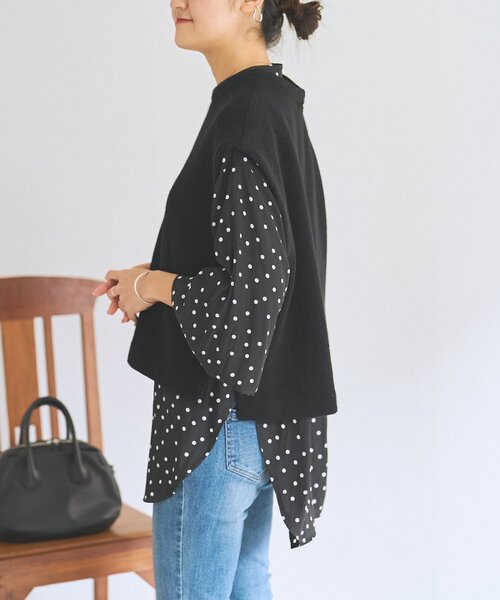 ジレセットシャツ（シャツ/ブラウス）｜BEARDSLEY（ビアズリー）の