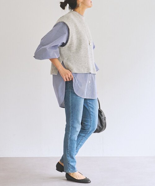 ジレセットシャツ（シャツ/ブラウス）｜BEARDSLEY（ビアズリー）の