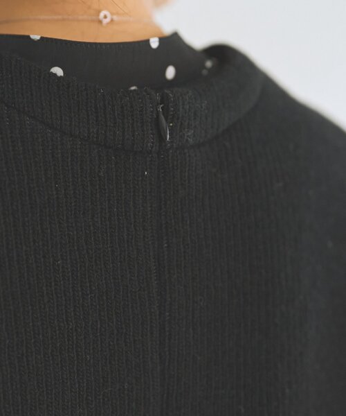 BEARDSLEY（ビアズリー）の「ジレセットシャツ（シャツ/ブラウス・レディース・ライトグレー/ブラック/オフホワイト・FREE）」の8枚目の写真