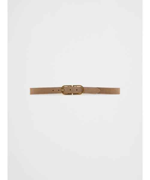 BANANA REPUBLIC FACTORY STORE オーバル バックル レザー ベルト
