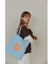 ANC FLOWER ECO BAG_BLUE