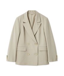 FRAY I.D | ダブルブレストシンプルジャケット/ウォッシャブル(テーラードジャケット)