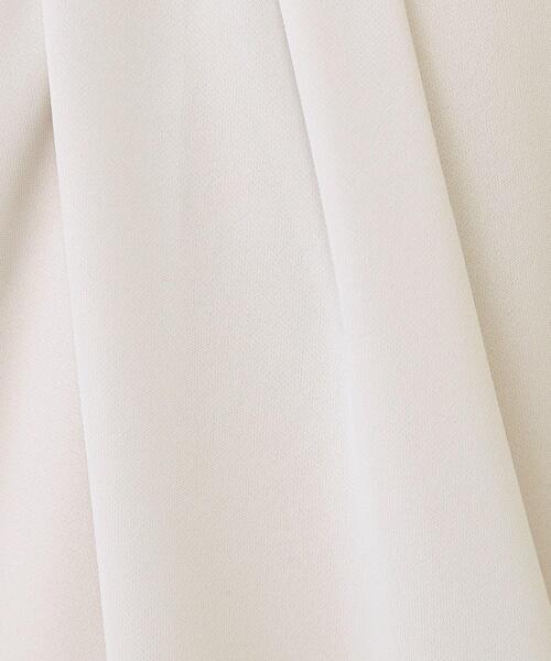 COUP DE CHANCE（クードシャンス）の「【手洗い可／日本製／7分袖】しなやかな落ち感のカットソー（Tシャツ/カットソー・レディース・ブラック/ホワイト/ライトグレー・34/36/38/40）」の11枚目の写真