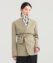 Demi-Luxe BEAMS｜デミルクス ビームスのノーカラージャケット通販