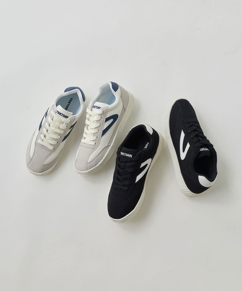 UNION STATION（ユニオンステーション）の「TRETORN　TMS1535 STOCKHOLM（スニーカー・メンズ・ブラック/ホワイト・M/L/LL）」の3枚目の写真