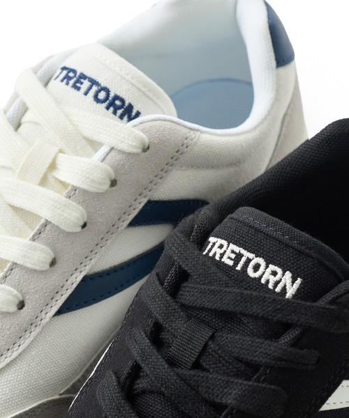 UNION STATION（ユニオンステーション）の「TRETORN　TMS1535 STOCKHOLM（スニーカー・メンズ・ブラック/ホワイト・M/L/LL）」の5枚目の写真