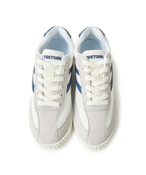 UNION STATION（ユニオンステーション）の「TRETORN　TMS1535 STOCKHOLM（スニーカー・メンズ・ブラック/ホワイト・M/L/LL）」の6枚目の写真