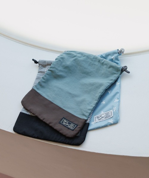 GLOBAL WORK（グローバルワーク）の「洗えるスクール巾着M/641388（ポーチ・キッズ・グレー系その他3/グリーン/ピンク/ホワイト/ブルー系その他4/その他/グレー系その他/ライトブルー/ブラック/カーキ・FREE）」の20枚目の写真