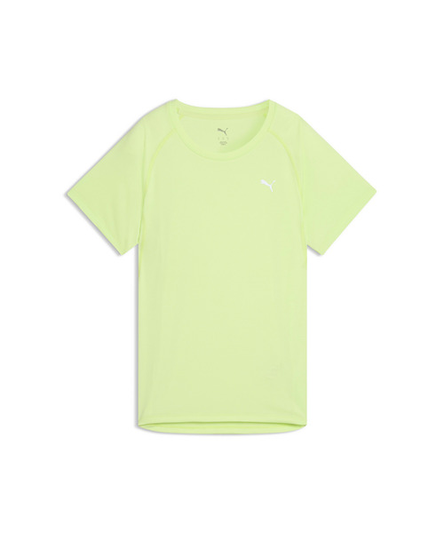 PUMA(プーマ)の「PUMA プーマ ウィメンズ ランニング ラン ヴェロシティ 半袖 Tシャツ(Tシャツ/カットソー・レディース・ライム/ピンク・SMALL/X-LARGE/MEDIUM/LARGE)」の5枚目の写真