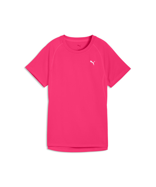 PUMA(プーマ)の「PUMA プーマ ウィメンズ ランニング ラン ヴェロシティ 半袖 Tシャツ(Tシャツ/カットソー・レディース・ライム/ピンク・SMALL/X-LARGE/MEDIUM/LARGE)」の9枚目の写真