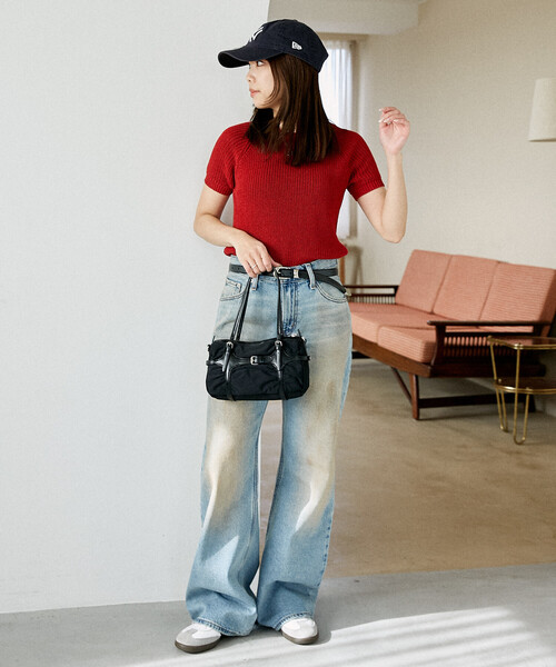 Levi's（リーバイス）の「Levi's/リーバイス LOOSE BOOT/ルーズ ブーツカット デニム（デニムパンツ・レディース・サックスブルー/ブラック/ブルー・25/26/27）」の21枚目の写真