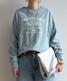 LBC（エルビーシー）の「コットンロゴオーバーサイズトレーナーTEE（Tシャツ/カットソー）」