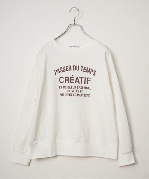 LBC(エルビーシー)の「コットンロゴオーバーサイズトレーナーTEE(Tシャツ/カットソー・レディース・ホワイト/ミント/チャコール/ブラウン系その他・M)」の10枚目の写真
