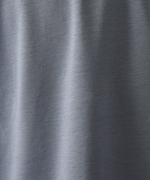 ABAHOUSE(アバハウス)の「KNIT COLLAR コットンポンチ クルーネック半袖Tシャツ / リラックスフィット(Tシャツ/カットソー・メンズ・グレイッシュブルー/ブラック/ホワイト/ベージュ・44/46/48)」の20枚目の写真