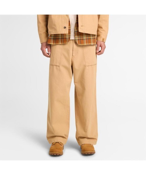 Timberland(ティンバーランド)の「コットン ダック パンツ ユニセックス(その他パンツ・メンズ・ウィート・30inch/32inch/34inch/36inch/38inch)」の1枚目の写真