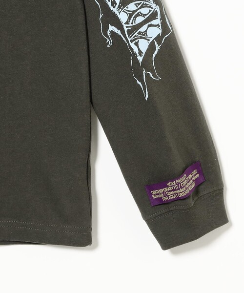 BEAMS T(ビームスティー)の「HOAX PRODUCTS / Beyond L/S Tee(Tシャツ/カットソー・メンズ・チャコールグレー・L/XL/M)」の6枚目の写真