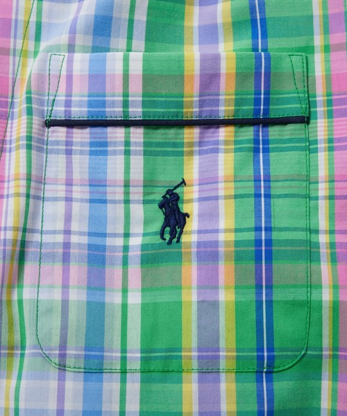 POLO RALPH LAUREN（ポロ ラルフ ローレン）の「【POLO RALPH LAUREN】グリーンデールチェック パジャマ（ルームウェア/パジャマ・メンズ・グリーン・L/M）」の5枚目の写真
