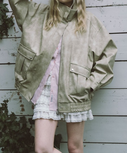 archives（アルシーヴ）の「フリルレーススカショーパン（その他パンツ・レディース・ブラック/オフホワイト・MEDIUM）」の5枚目の写真