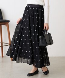 BEARDSLEY | シアードットジャガードスカート(スカート)