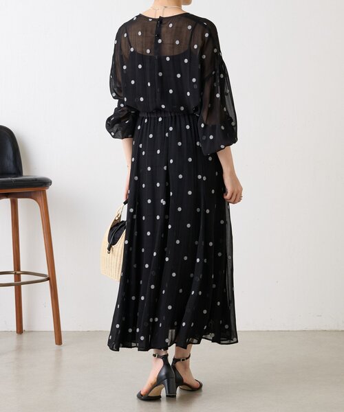 BEARDSLEY(ビアズリー)の「シアードットジャガードスカート(スカート・レディース・ブラック・FREE)」の11枚目の写真