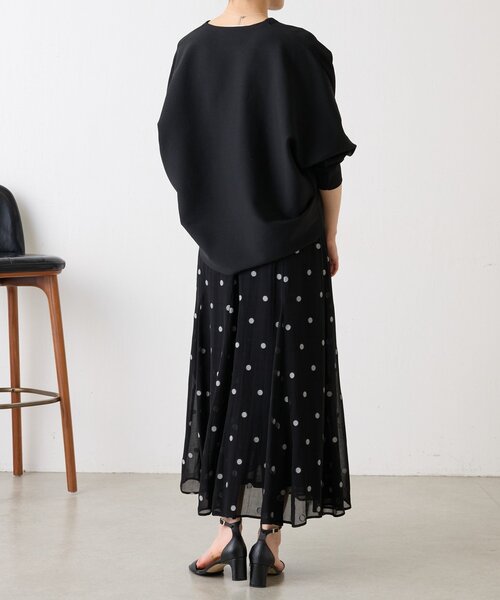 BEARDSLEY(ビアズリー)の「シアードットジャガードスカート(スカート・レディース・ブラック・FREE)」の15枚目の写真