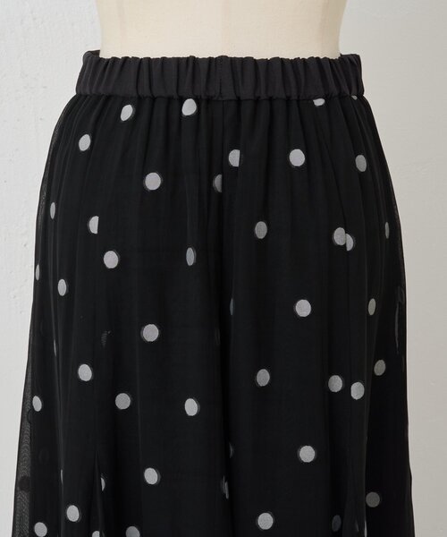 BEARDSLEY(ビアズリー)の「シアードットジャガードスカート(スカート・レディース・ブラック・FREE)」の20枚目の写真