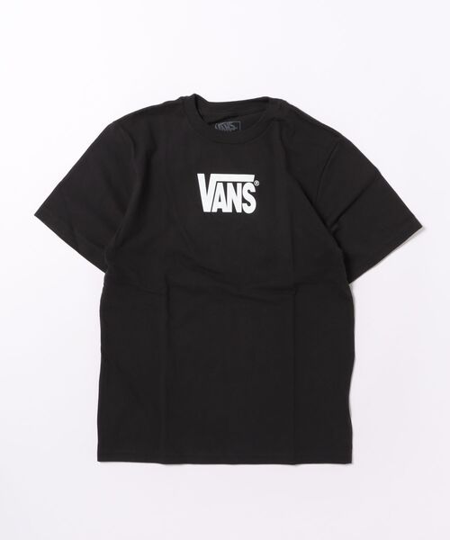 VANS（バンズ）の「VANS/バンズ キッズ 半袖 Tシャツ ドロップVロゴ VN000T4V（Tシャツ/カットソー・キッズ・ブラック/ホワイト・140cm/130cm/150cm）」の6枚目の写真